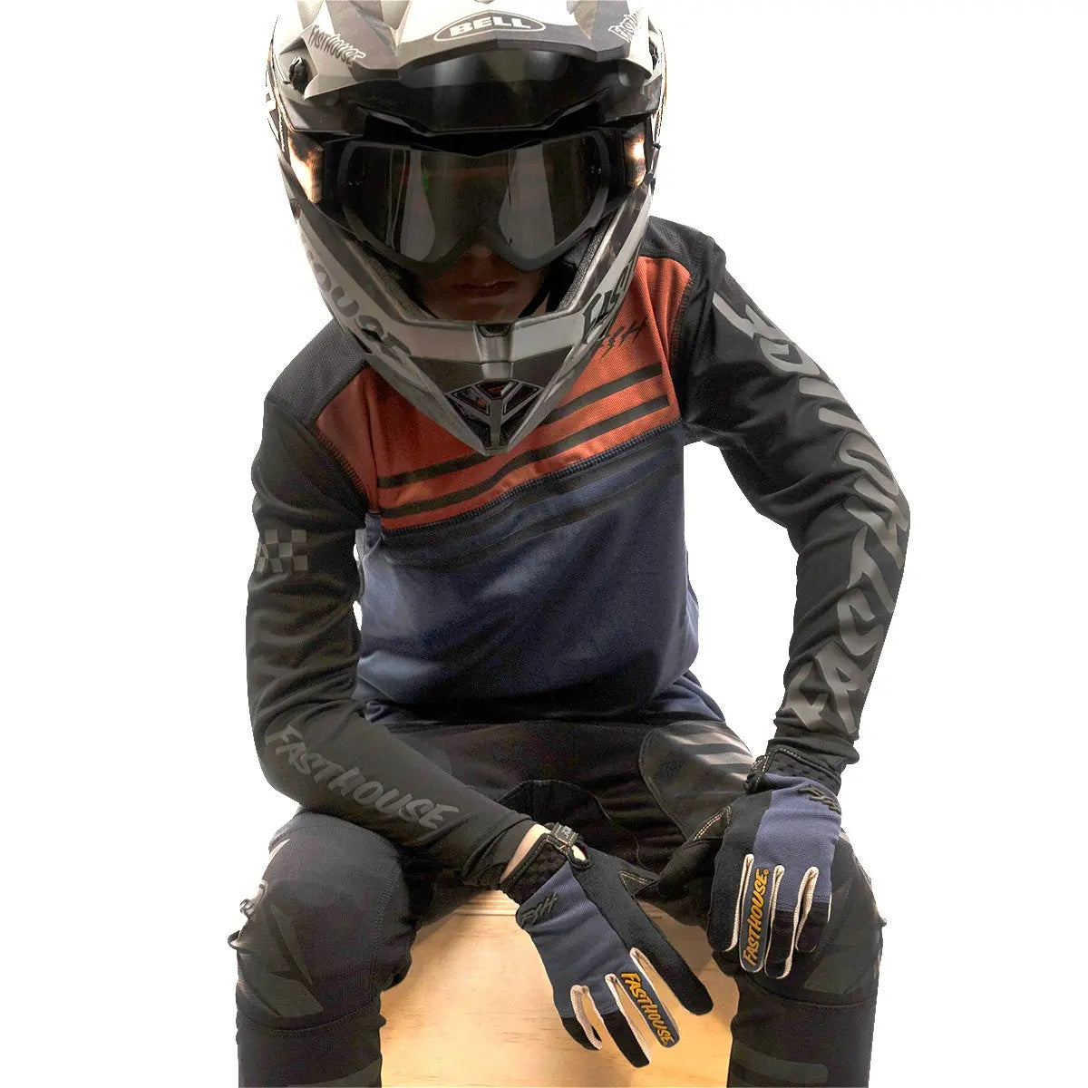 Fasthouse Youth Alloy Sidewinder Long Sleeve MTB Jersey