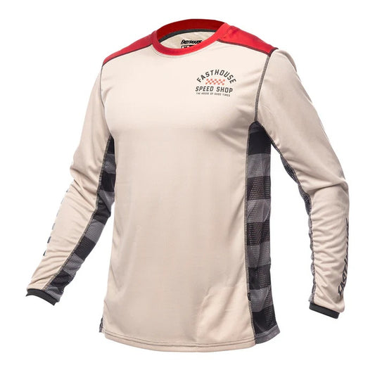 Fasthouse Outland Long Sleeve MTB Jersey - Black - product image