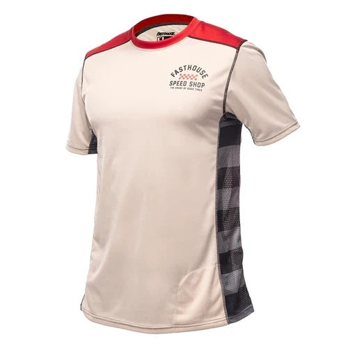 Fasthouse Outland Short Sleeve MTB Jersey - Black - product image