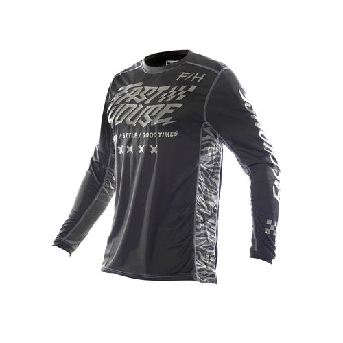 Fasthouse Grindhouse Rufio Youth MTB Jersey - Black - product image