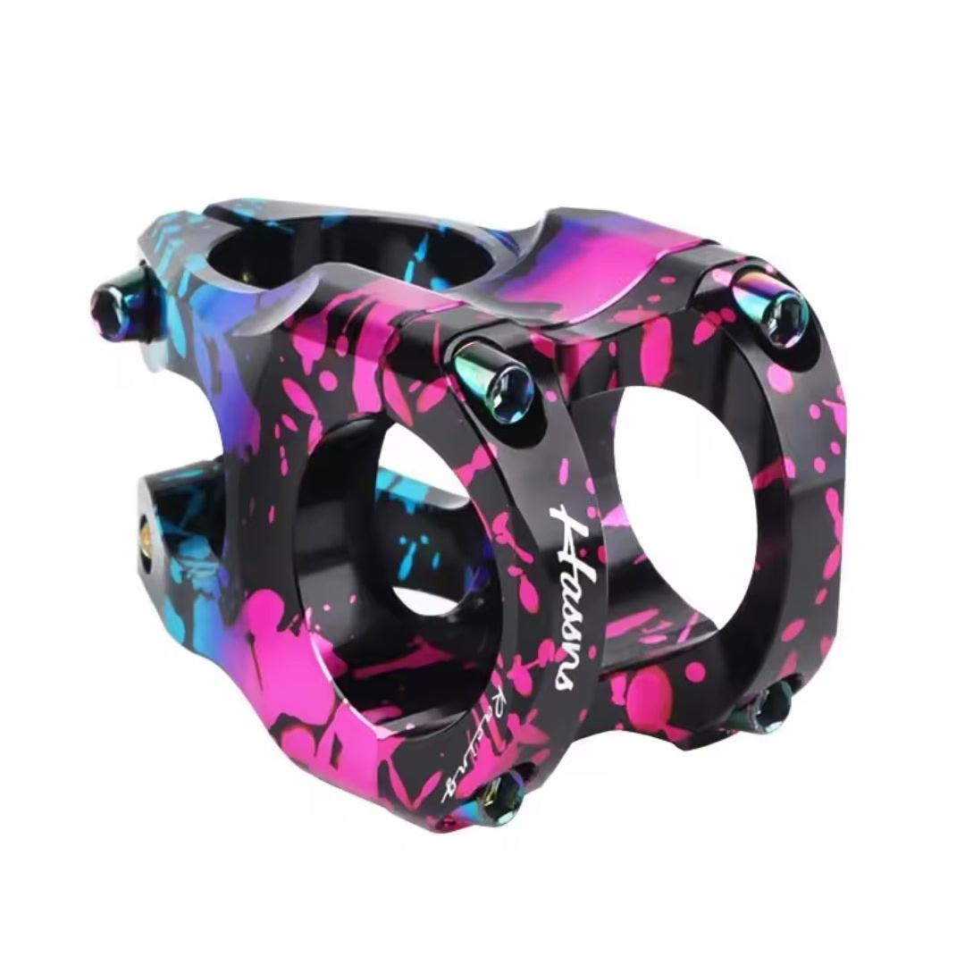 Hassns Kids mtb Stem 31.8 - Pink and Gold - product image
