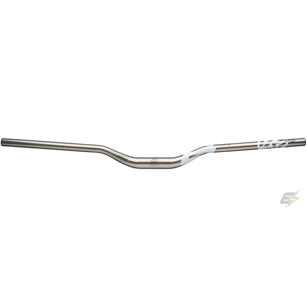 Reverse handlebars 31.8 790mm silver